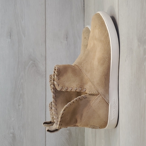 Koolaburra by UGG Women Ankle Suede boots slip on shoes sz 7 - Picture 2 of 10